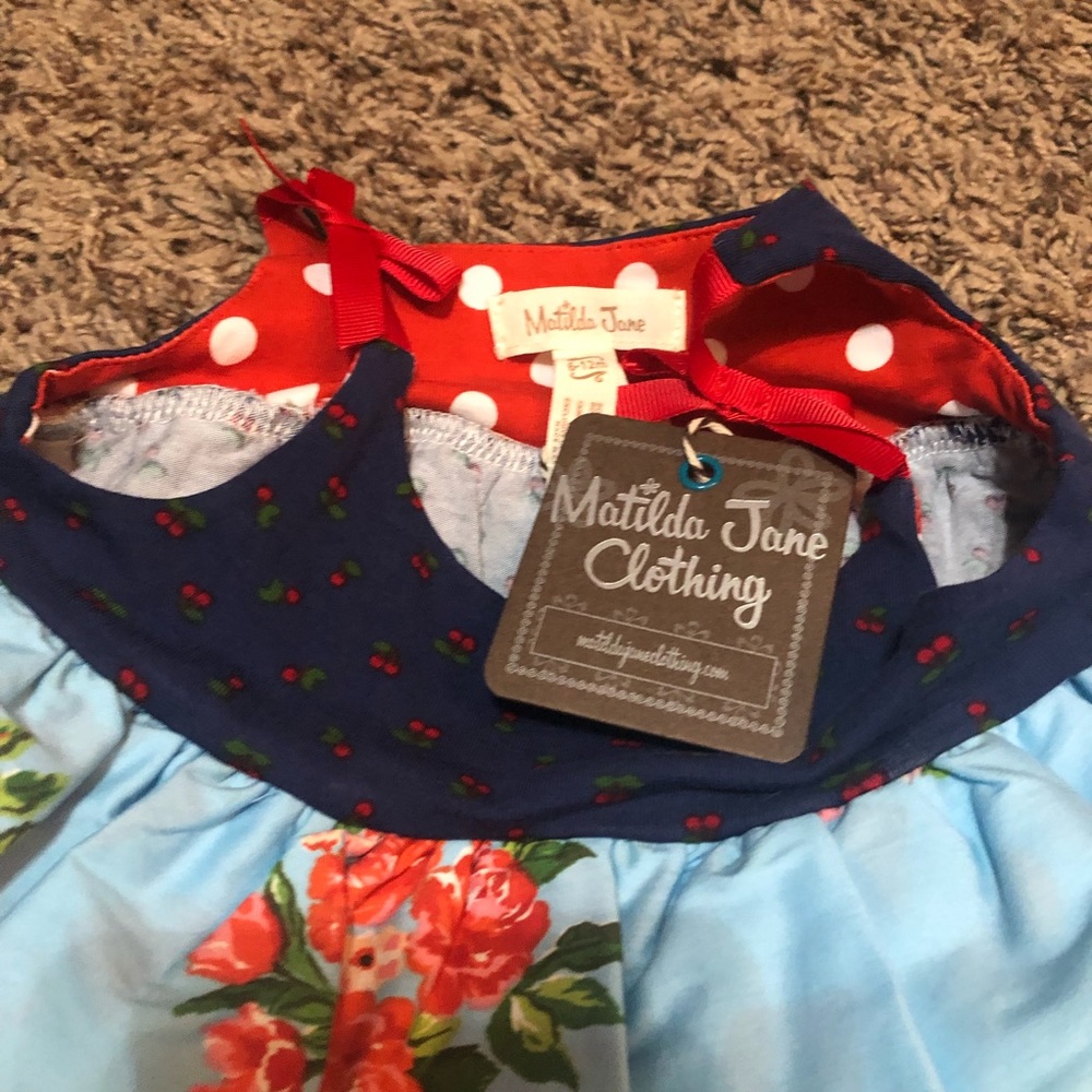 NWT Matilda Jane Red White and Blue Romper